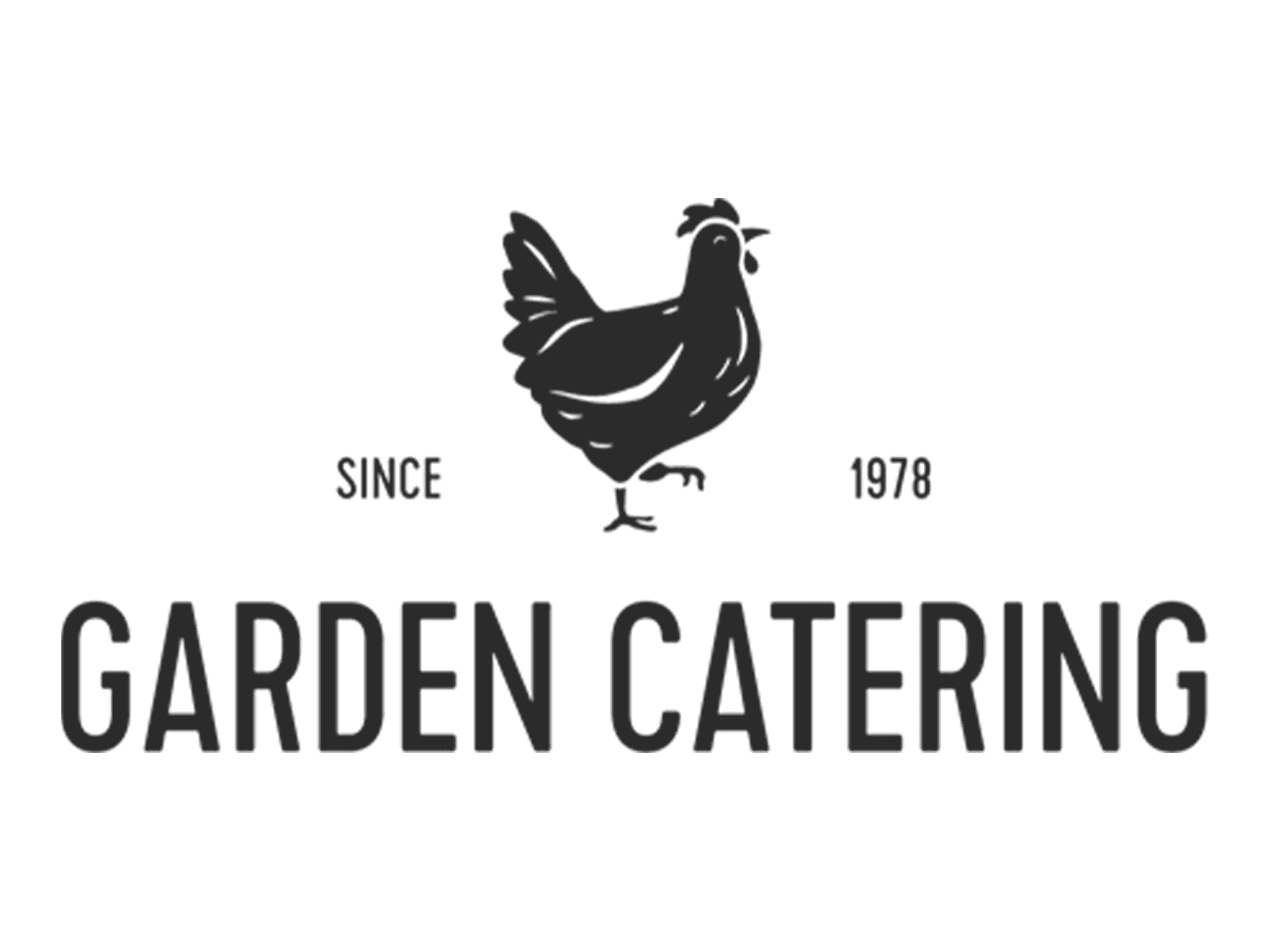 Garden Catering Logo b&w